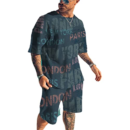 Ensemble t-shirt et short de sport pour vos séances de fitness et moments de détente