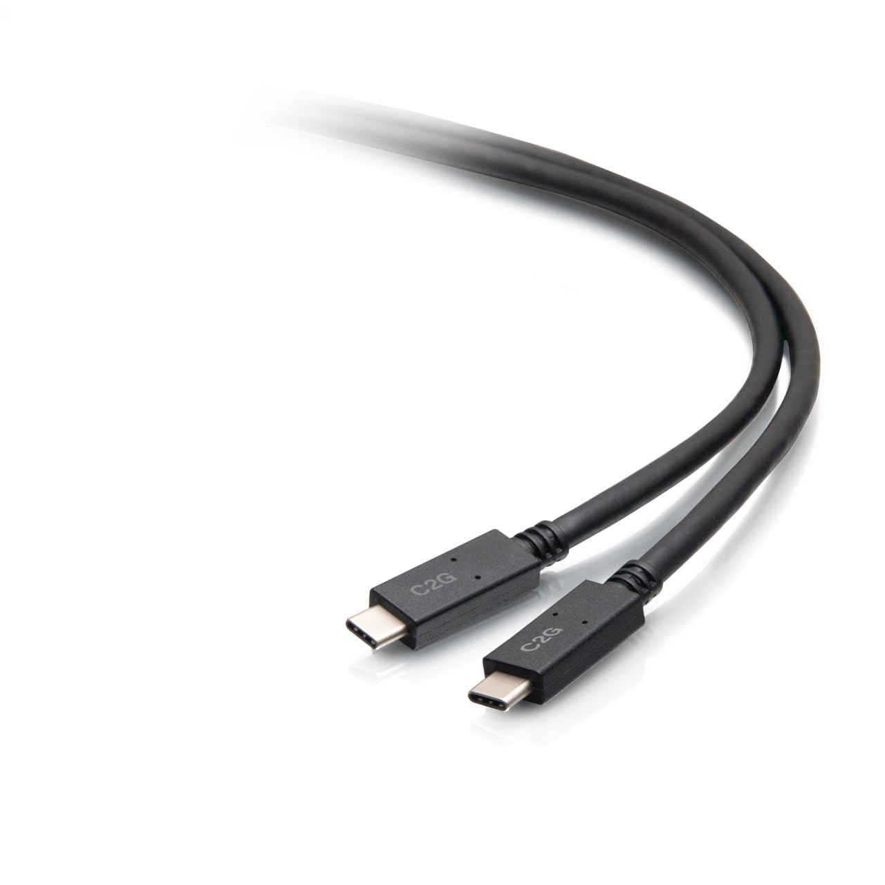 C2G 2M (6.5ft) USB-C® Male to USB-C Male Charging and Data Transfer Cable (20V 3A) - USB 3.2 Gen 1 (5Gbps)