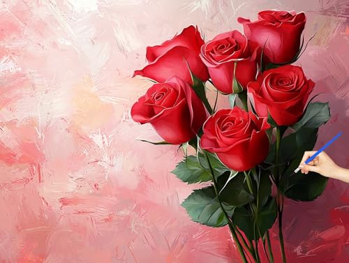 �������G �K�N Paint by Numbers ������ �y�C���g�o�C�i���o�[ �����h��G �q�� ���S�� DIY �i���o�[�y�C���g ��H�| �G�� �|�p��h���� �A�N�����L�b�g ��l�̂��߂̃N���G�C�e�B�u�Ȏ �a�����v���[���g �z�[�� �I�t�B�X�̕Ǒ��� 