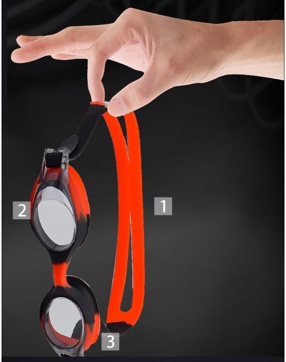 Anti-fog Silicone Swimming Goggles for Boys and Girls Waterproof
