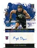 Kyle Dugger 2020 Panini Impeccable #156 Autographed Card 24/25 - NFL Autographed Football Cards