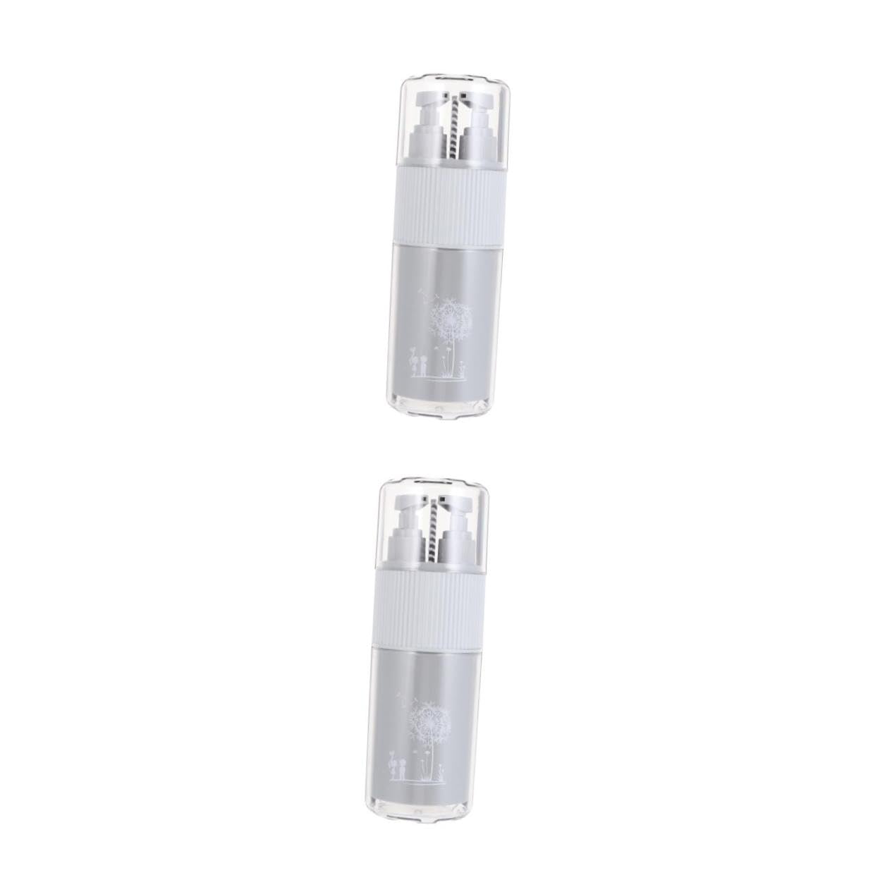 PACKOVE 2 Series Organizador De Pasta Porta De Viaje Estuche Portátil con Taza Cosméticos Y Necesidades Diarias Color Elegante 5 Piezas*2