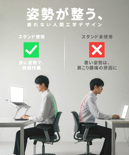 Solid As Mountain ノートパソコンスタンド PCスタンド タブレットスタンド の商品画像 1