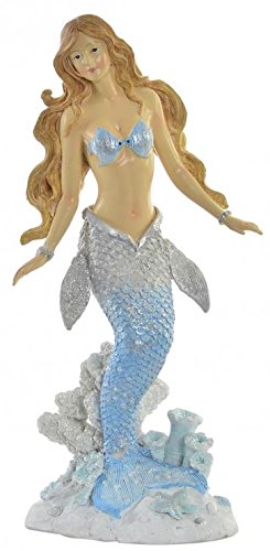 Figurine multicolore de 14 x 9 x 30 cm aux finitions artistiques premium