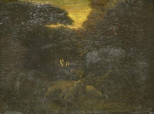 Peinture Poster Impression pour salon moderne : art mural graffiti de la gorge du loup