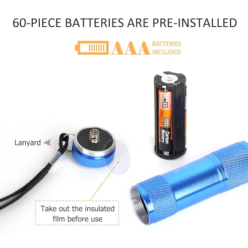 Fastpro F00800 20-Pack Aluminum 6-Led Flashlights Set thumb #5