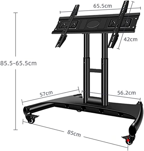 Soporte para TV móvil de piso ajustable 32-70 pulgadas miniatura 2