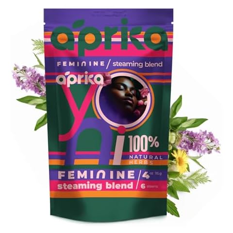 Yoni Steaming Herbs - 100% Natural V Steam Kit, 17 Healing Herbs for cleansing and tightening. Soothe. Rejuvenate. (6 steams) Cover