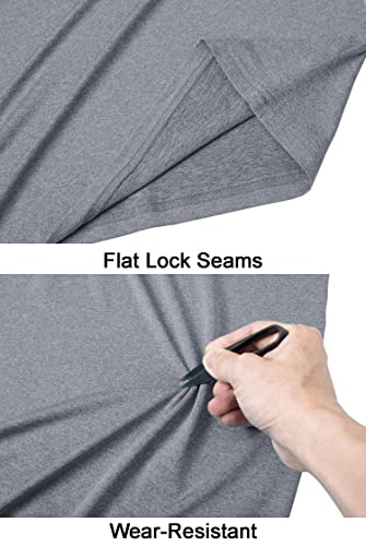 Image of MAGCOMSEN Men's Quarter Zip Pullover Long Sleeve Sweatshirts Fleece Lined Golf Pullover Thermal Gym Workout Tops