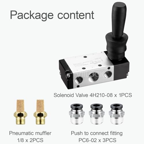 Distributeur pneumatique à levier 1/4 NPT pour optimiser vos circuits d'air - 6