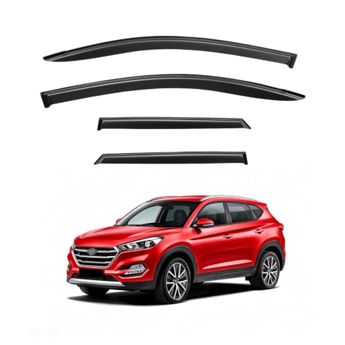 Image of Rain Guards Window Visor for 2016-2021 Hyundai Tucson Out-Channel