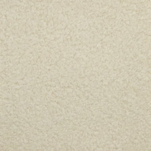 Performance Boucle Upholstery Fabric by The Yard - Stain Resistant (Cream)