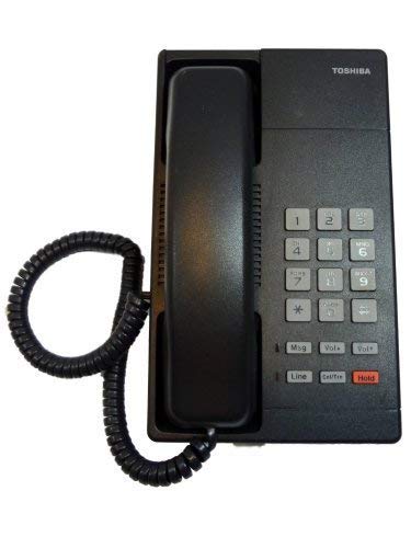 Teléfono digital Toshiba DKT2001 un botón línea simple miniatura 1