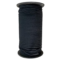 Cordón Elástico Redondo De Alta Calidad De 1/2/3/4/5mm, Goma Elástica Blanca Y Negra Para Coser Prendas, Accorios DIY - AliExprs