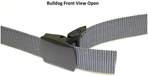 Thomas Bates Trekker Web Belt with Detachable Polycarbonate Military Style Nylon