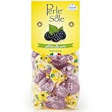 Perle di Sole – Gelées aux Fruits saveur Mûre, 200 g – Douces Gelées Artisanales à la Mûre avec Jus Naturel – Douceur Made in Italy, Sans Gluten