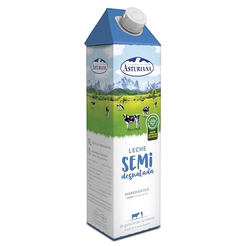 Central Lechera Asturiana - Leche UHT Semidesnatada - 1 L