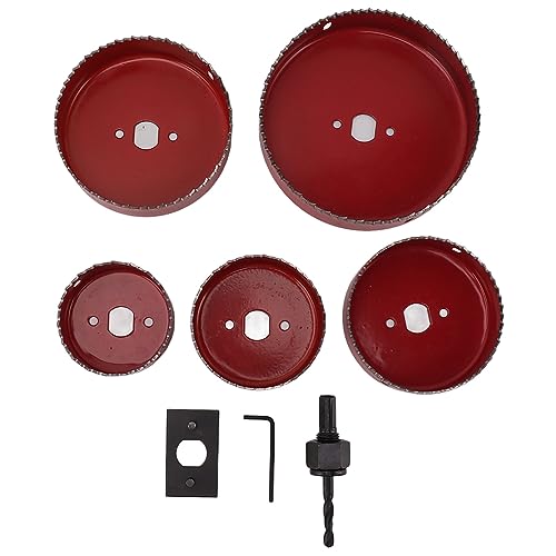 Juego de 8 brocas sierra para madera y metal miniatura 6