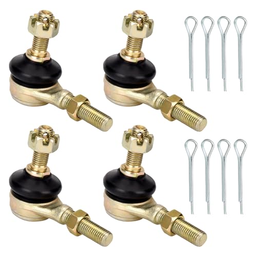 HIAORS 10-10mm Left Right Hand Tie Rod Ball Joint Compatible with TaoTao Coolster 125cc 110cc 50cc 70cc 90cc Baja Sunl NST Kazuma Roketa Chinese Kids ATV Quad 4 Wheeler Go Kart Pit Dirt Bike Parts