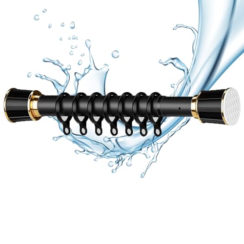 Barre de rideau de douche sans perçage pour installer facilement votre rideau