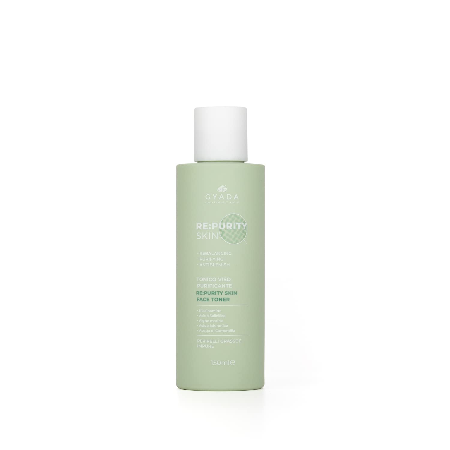 GYADA COSMETICS Stay Matt Box, Set Regalo Viso 3 Prodotti per Pelle Grassa, Impura, Mista e a Tendenza Acneica, Skincare Routine a Base di Acido Salicilico e Niacinamide