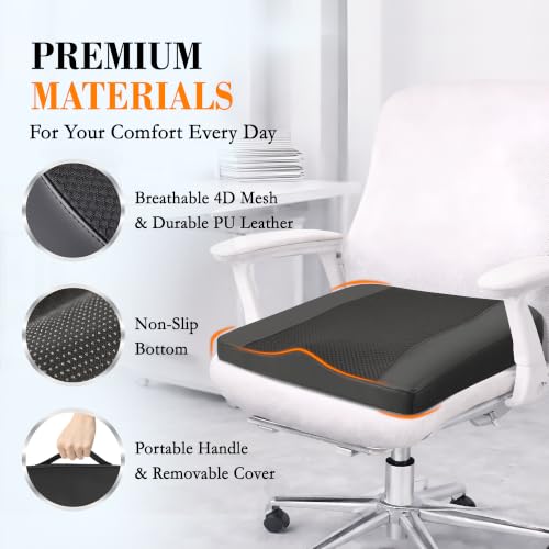 Lofty Aim Memory Foam Car Seat Cushion