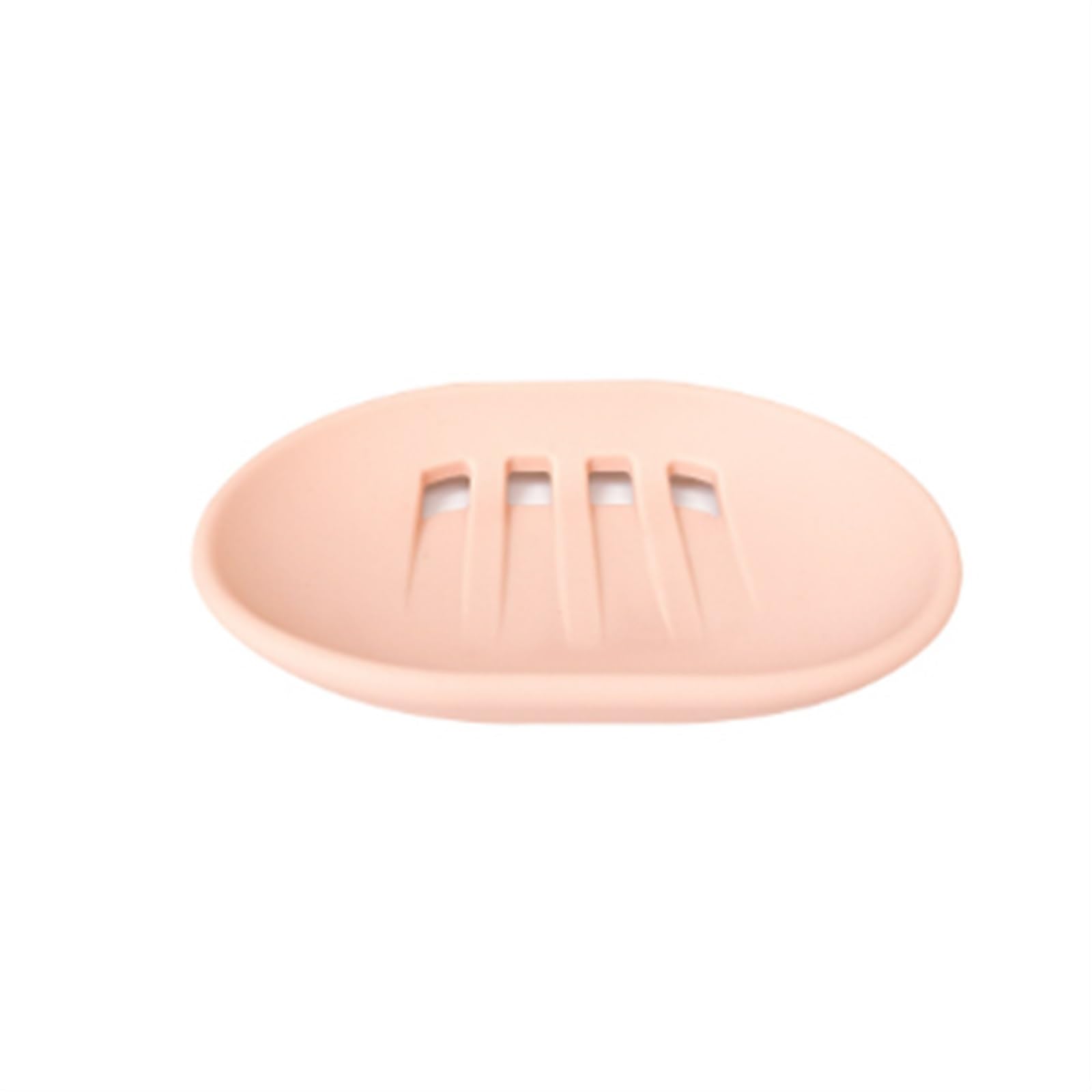 BIVOO Jabonera de Silicona con Drenaje automático (Color : Pink)