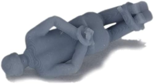 Miniatura 6 de Outland Models Scenery Miniature Western Cowboy w Horse Figura Set 1:48 O Escala