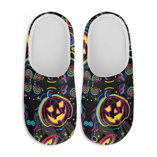 Cotton Slippers Closed Toe Comfortable Slippers for Women 6.5-11.52