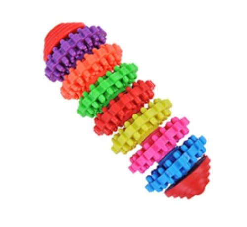 Brinquedo Mordedor Colorido Para Filhotes e Pequeno Porte