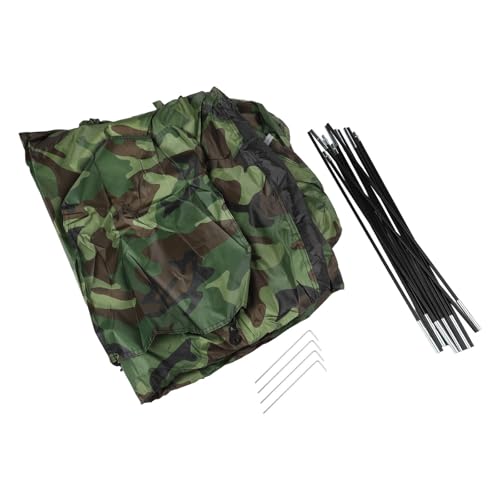 Tienda de campaña ultraligera para 1-2 personas con bragueta impermeable para lluvia, techo de malla ventilada y diseño de instalación rápida para senderismo, mochileros y uso en el jardín, incluye