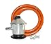 S&M 321771 Regulador de Gas Butano Goma M + 2 Abraz, Gris/Naranja,...