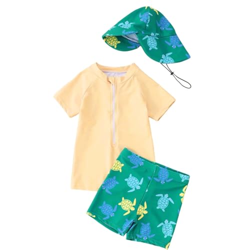 Bonnet combinaison t-shirt et shorts pour la natation enfant