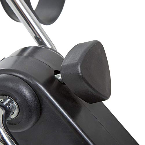 Mini Portable Cycle Pedal Exerciser with Adjustable Resistance and Digital Display - Suitable for Light Exercise of Legs & Arms, Physiotherapy and Cardio Equipment for Home(Black) 4 41B6vKapYNL