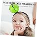 Toyvian Watermelon Headband for Parties and Cosplay Funny Dress-up Accessory for Birthdays and Carnival Events Soft Comfortable Material for All-day Wear Eye-catching Watermelon Design
