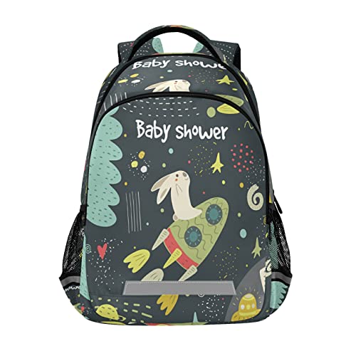 Sac d'école espace et fusée pour illuminer la rentrée des garçons