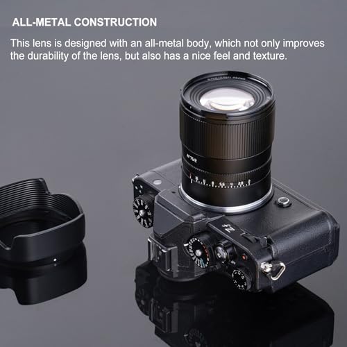 TTArtisan 75mm F2 Lente principal STM Full Frame com foco automático para Sony E-Mount câmeras A7 A7