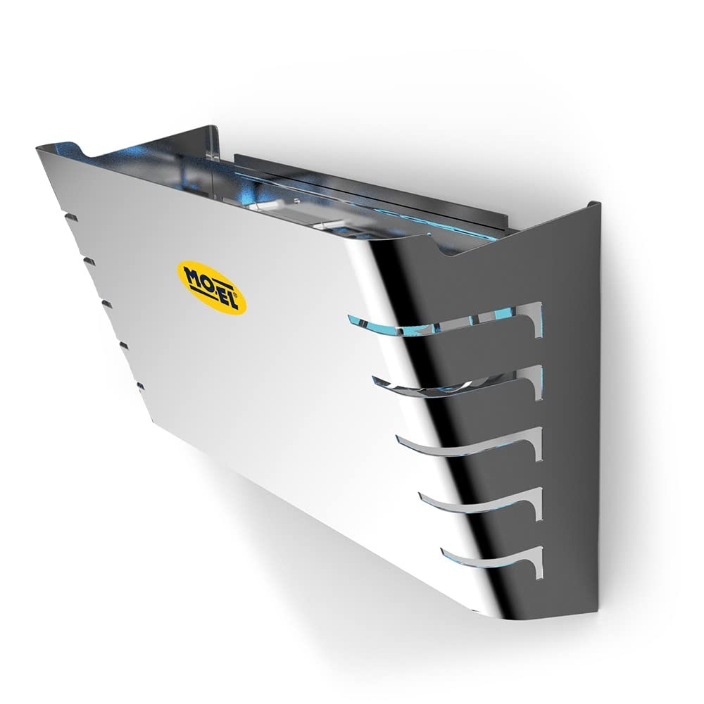 MOEL CRI-CRI Mosquito Killer UV Bug Zapper - 1 x 20W, Effective Fly & Insect Killer, Attracts & Zaps Flying Insects, Fly Swatter & Wasp Killer, Safe for Indoor & Outdoor Use (398R)