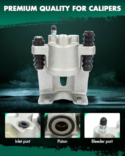 Image of SCITOO Rear Right Brake Caliper Without Bracket 184858 Compatible For Ford For F-150 2004-2011 For Ford For Lobo 2005-2009 For Lincoln Mark LT 2006-2008 2010-2011