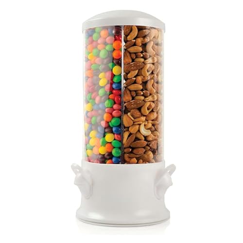 Distributeur de bonbons Pssopp à 3 compartiments blanc pour cuisine - 2