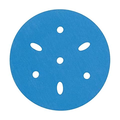 Hookit 3M Hookit Blue Abrasive Disc 321U Multi-hole, 36154, 3 in, 800, 50 discs per carton Cover