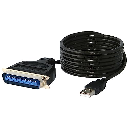 SABRENT Adaptador de cable de impresora USB a Paralelo IEEE 1284 [CB CN36]