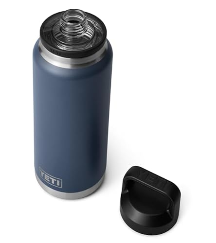 YETI Rambler Flasche Mit Chug-Verschluss, Navy, 36 oz (1 L)