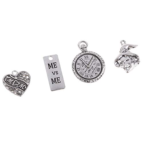 P Prettyia 100 Gram DIY Assorted Color Antique Metal Steampunk Charms Pendant for Crafting, Cosplay Decoration,Jewelry Making Accessories steampunk buy now online