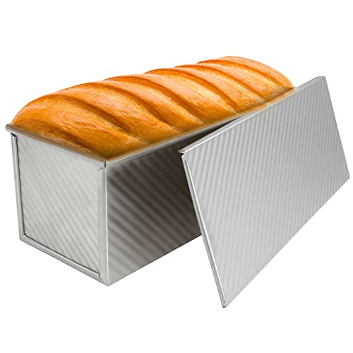 JMIATRY Pullman Loaf Tin with Lid, 34x13.5x12cm