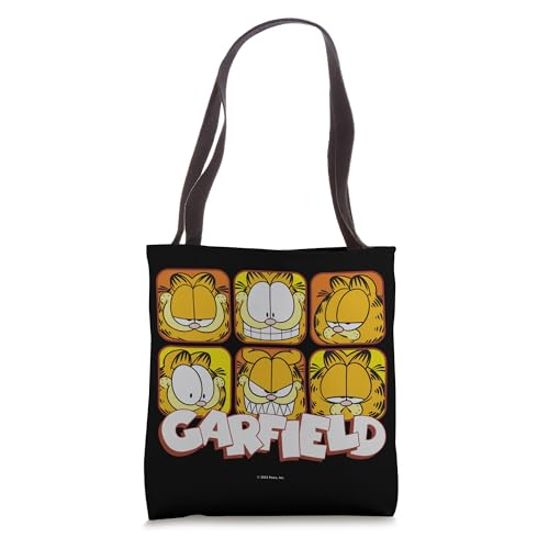 Bolso tipo tote Garfield con diseños de expresiones del personaje miniatura 1