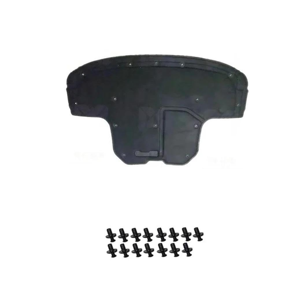 Thermal Insulation for Benz GLC X253 W253 2015~2022 Car Hood Linin Engine Thermal Insulation Soundproof Cotton(Type A)
