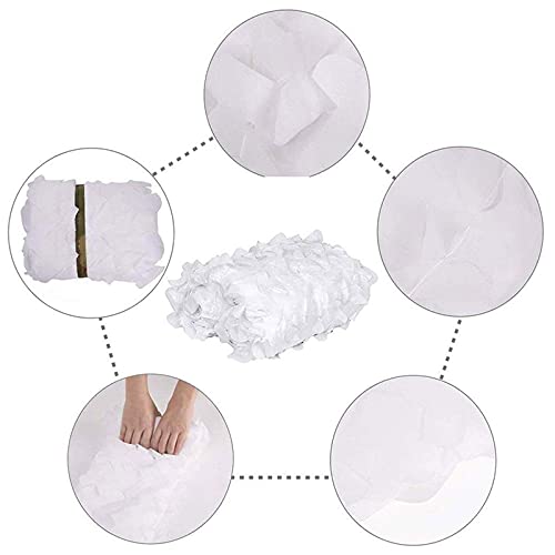 Weiß Camouflage-Tarnnetz,Outdoor Garten Party Dekorationen,Waldtarnnetz-Sonnenschutz-Netz Für Camping,Tarnnetz… – Bild 4