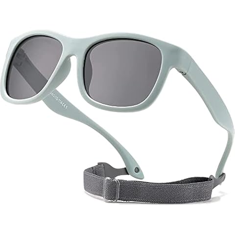 Bendable Baby Sunglasses with Adjustable Strap Cover
