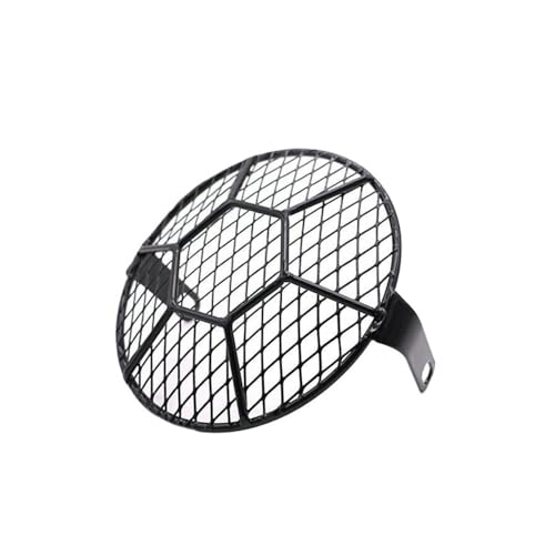 Grille de protection universelle pour phare moto en métal anti-gravillons